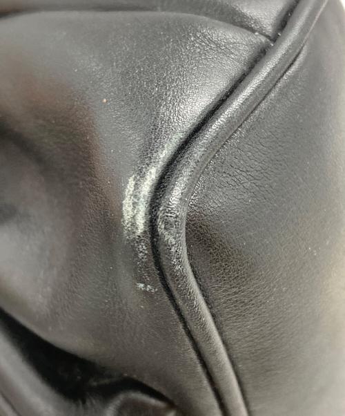 GUCCI（グッチ）GUCCI (グッチ) バンブーレザーミニリュック/ Bamboo Leather Mini Backpack ブラックの古着・服飾アイテム