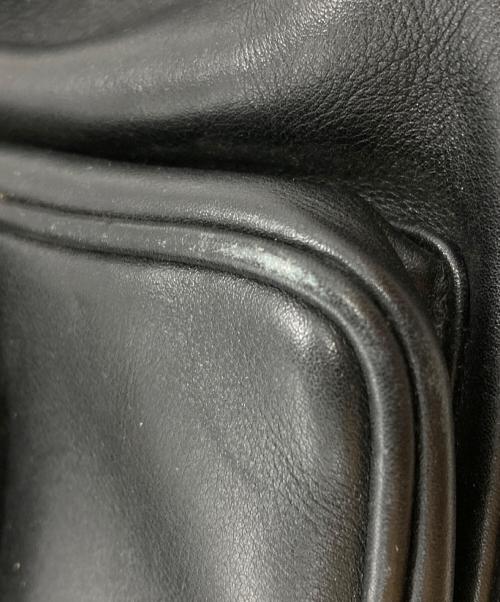 GUCCI（グッチ）GUCCI (グッチ) バンブーレザーミニリュック/ Bamboo Leather Mini Backpack ブラックの古着・服飾アイテム