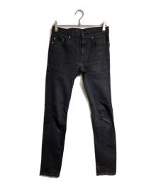 Saint Laurent Paris（サンローランパリ）の古着「スキニーデニムパンツ/Skinny Denim Pants 」｜ブラック