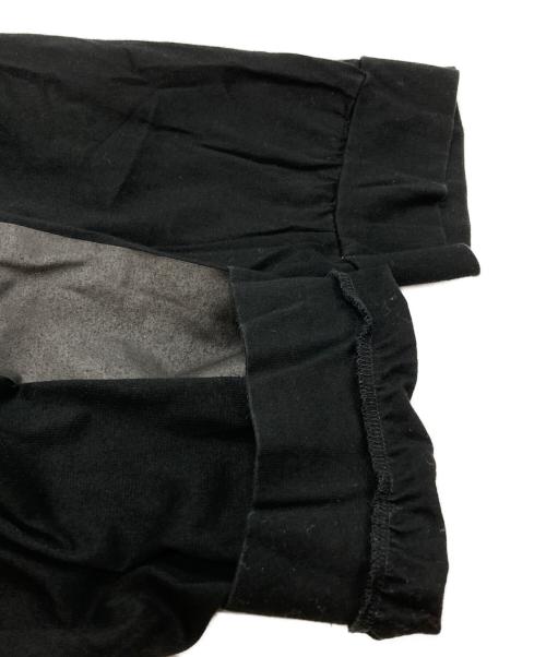 stein（シュタイン）stein (シュタイン) OVERSIZED LAYERED LONG SLEEVE TEE/オーバーサイズド・レイヤード・ロングスリーブ・ティー ブラック サイズ:Lの古着・服飾アイテム