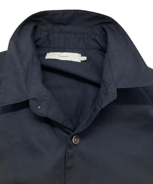Graphpaper（グラフペーパー）Graphpaper (グラフペーパー) Solotex Twill S/S Oversized Box Shirt/ソロテックス ツイル ショートスリーブ（半袖）オーバーサイズ ボックスシャツ ネイビー サイズ:Sの古着・服飾アイテム