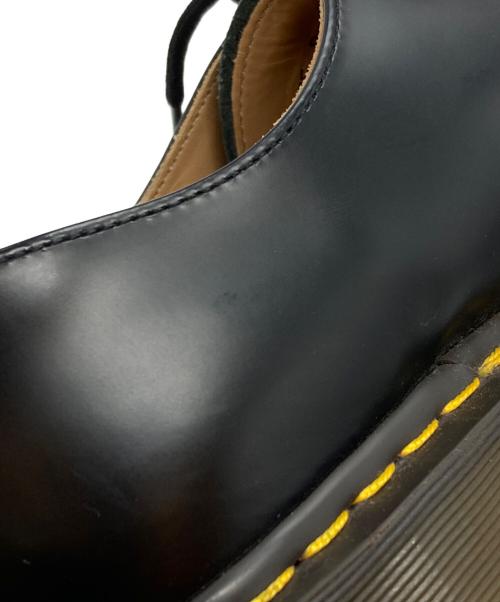 Dr.Martens（ドクターマーチン）Dr.Martens (ドクターマーチン) COMME des GARCONS HOMME DEUX (コムデギャルソン オム ドゥ) 1461 3ホールシューズ/3-eye shoe ブラック サイズ:9の古着・服飾アイテム