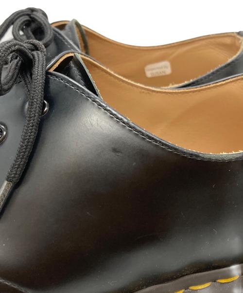 Dr.Martens（ドクターマーチン）Dr.Martens (ドクターマーチン) COMME des GARCONS HOMME DEUX (コムデギャルソン オム ドゥ) 1461 3ホールシューズ/3-eye shoe ブラック サイズ:9の古着・服飾アイテム