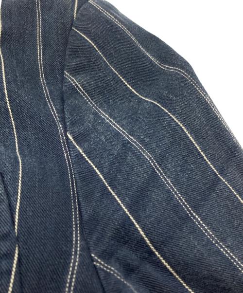 POLO RALPH LAUREN（ポロ・ラルフローレン）POLO RALPH LAUREN (ポロ・ラルフローレン) ストライプ3Bジャケット/Stripe 3-button jacket ネイビー サイズ:36Rの古着・服飾アイテム