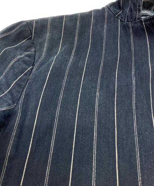 POLO RALPH LAUREN（ポロ・ラルフローレン）POLO RALPH LAUREN (ポロ・ラルフローレン) ストライプ3Bジャケット/Stripe 3-button jacket ネイビー サイズ:36Rの古着・服飾アイテム