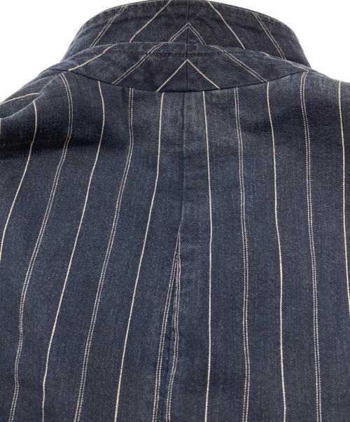 POLO RALPH LAUREN（ポロ・ラルフローレン）POLO RALPH LAUREN (ポロ・ラルフローレン) ストライプ3Bジャケット/Stripe 3-button jacket ネイビー サイズ:36Rの古着・服飾アイテム