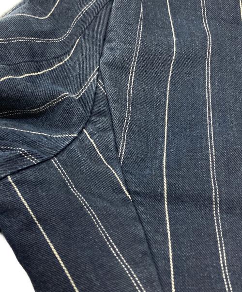 POLO RALPH LAUREN（ポロ・ラルフローレン）POLO RALPH LAUREN (ポロ・ラルフローレン) ストライプ3Bジャケット/Stripe 3-button jacket ネイビー サイズ:36Rの古着・服飾アイテム