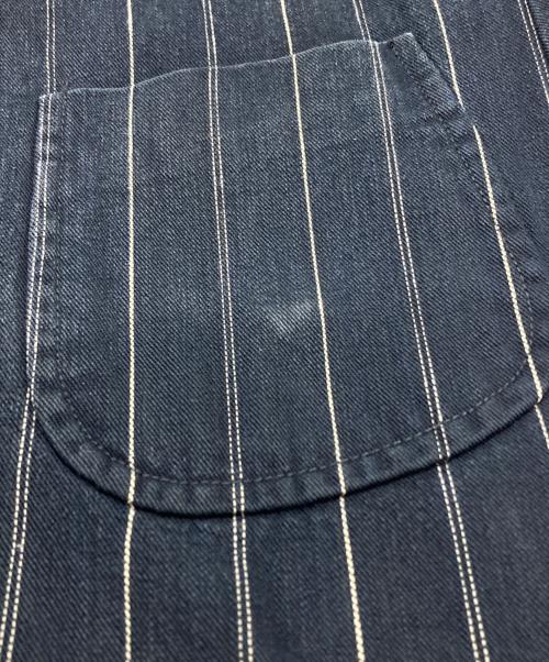 POLO RALPH LAUREN（ポロ・ラルフローレン）POLO RALPH LAUREN (ポロ・ラルフローレン) ストライプ3Bジャケット/Stripe 3-button jacket ネイビー サイズ:36Rの古着・服飾アイテム