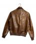 POLO RALPH LAUREN (ポロ・ラルフローレン) TYPE A-2レザーフライトジャケット/Type A-2 Leather Flight Jacket ブラウン サイズ:S：55000円