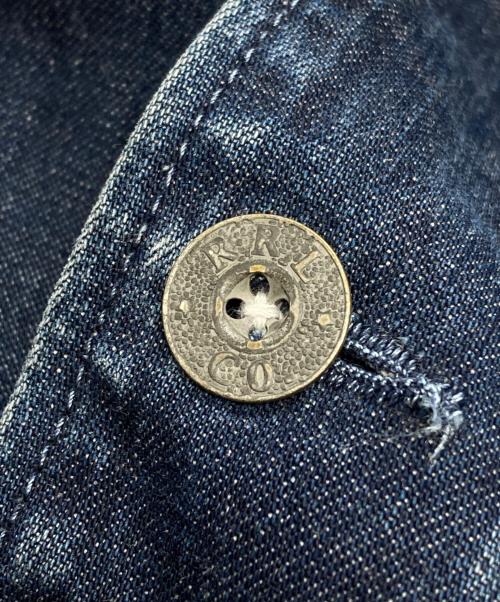 RRL（ダブルアールエル）RRL (ダブルアールエル) デニムカバーオール インディゴ サイズ:Mの古着・服飾アイテム