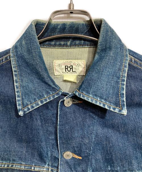 RRL（ダブルアールエル）RRL (ダブルアールエル) 101J型デニムジャケット/Lee 101-J Denim Jacket インディゴ サイズ:不明の古着・服飾アイテム