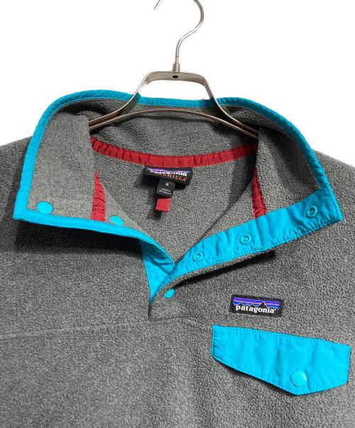Patagonia（パタゴニア）Patagonia (パタゴニア) シンチラ スナップT/Synchilla Snap-T Pullover グレー サイズ:Mの古着・服飾アイテム