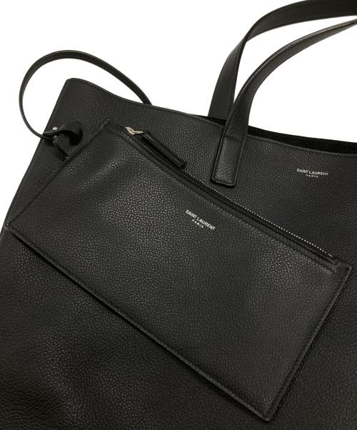Saint Laurent Paris（サンローランパリ）Saint Laurent Paris (サンローランパリ) ボールドトートバッグ/Bold Tote Bag ブラックの古着・服飾アイテム