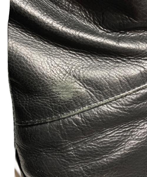 VANSON（バンソン）VANSON (バンソン) シングルライダースジャケット/Single rider jacket ブラック サイズ:34の古着・服飾アイテム