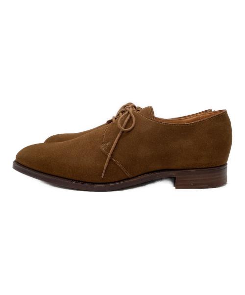 Crockett & Jones（クロケット＆ジョーンズ）Crockett & Jones (クロケット＆ジョーンズ) SHIPS (シップス) DARTMOUTHスウェードシューズ/Suede shoes ブラウン サイズ:9の古着・服飾アイテム