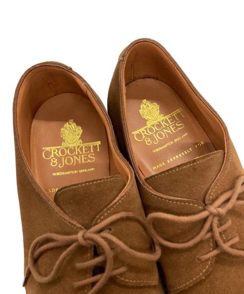 Crockett & Jones（クロケット＆ジョーンズ）Crockett & Jones (クロケット＆ジョーンズ) SHIPS (シップス) DARTMOUTHスウェードシューズ/Suede shoes ブラウン サイズ:9の古着・服飾アイテム