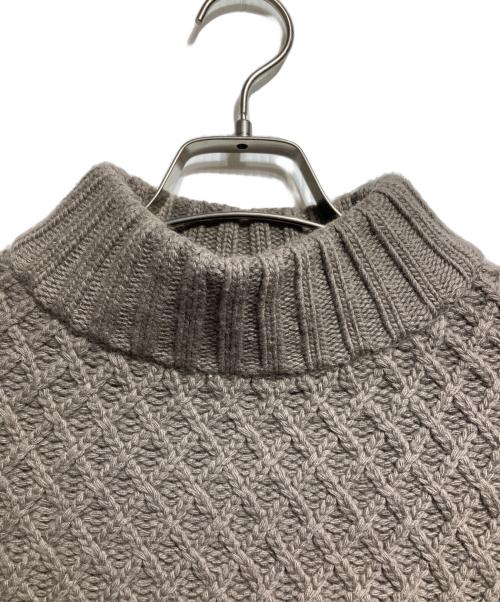 DRAWER（ドゥロワー）DRAWER (ドゥロワー) ハイネックニット/High-neck knit top ブラウン サイズ:1の古着・服飾アイテム