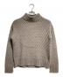 DRAWER（ドゥロワー）の古着「ハイネックニット/High-neck knit top」｜ブラウン