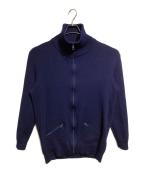 SAINT JAMESセントジェームス）の古着「60's ニットドライバーズジャケット/Knit driver's jacket」｜ネイビー