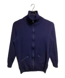 SAINT JAMES（セントジェームス）の古着「60's ニットドライバーズジャケット/Knit driver's jacket」｜ネイビー