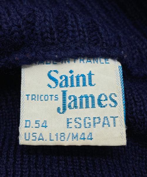 SAINT JAMES（セントジェームス）SAINT JAMES (セントジェームス) 60's ニットドライバーズジャケット/Knit driver's jacket ネイビー サイズ:44の古着・服飾アイテム