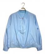 timティム）の古着「ヴィンテージブルゾン/Vintage blouson」｜ブルー