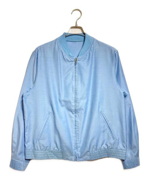tim（ティム）tim (ティム) ヴィンテージブルゾン/Vintage blouson ブルー サイズ:不明の古着・服飾アイテム