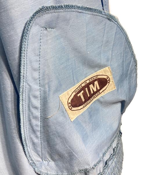 tim（ティム）tim (ティム) ヴィンテージブルゾン/Vintage blouson ブルー サイズ:不明の古着・服飾アイテム