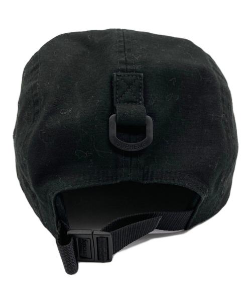 SUPREME（シュプリーム）Supreme (シュプリーム) ARABIC LOGO CAMP CAP ブラックの古着・服飾アイテム