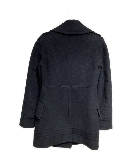 GUCCI（グッチ）GUCCI (グッチ) メルトンPコート/P Coat ブラック サイズ:38の古着・服飾アイテム