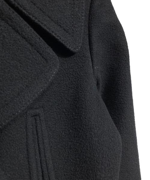 GUCCI（グッチ）GUCCI (グッチ) メルトンPコート/P Coat ブラック サイズ:38の古着・服飾アイテム