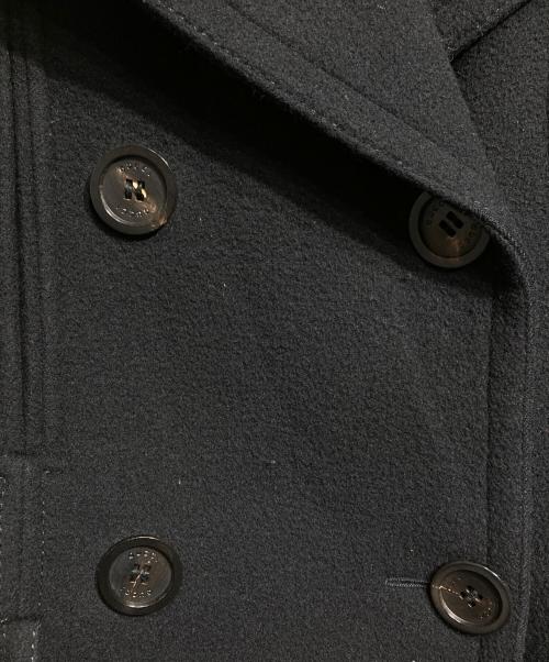 GUCCI（グッチ）GUCCI (グッチ) メルトンPコート/P Coat ブラック サイズ:38の古着・服飾アイテム