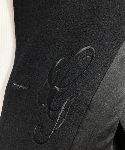 GUCCI（グッチ）GUCCI (グッチ) メルトンPコート/P Coat ブラック サイズ:38の古着・服飾アイテム