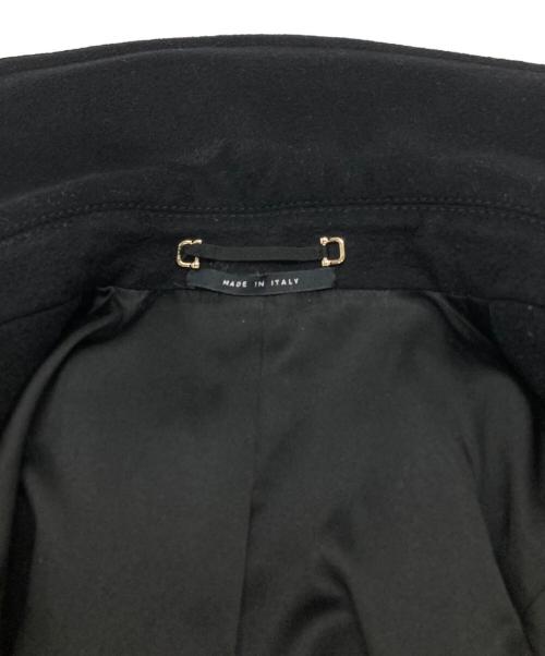 GUCCI（グッチ）GUCCI (グッチ) メルトンPコート/P Coat ブラック サイズ:38の古着・服飾アイテム