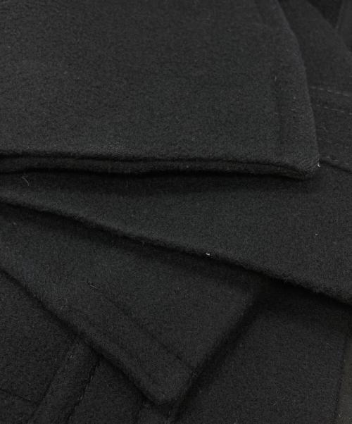 GUCCI（グッチ）GUCCI (グッチ) メルトンPコート/P Coat ブラック サイズ:38の古着・服飾アイテム