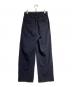 AURALEE (オーラリー) ブラッシュドスーパーファインウールフランネルスラックス/BRUSHED SUPER FINE WOOL FLANNEL SLACKS ネイビー：25000円