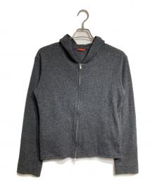 NTRUL（ニュートラル）の古着「zip knit hoodie/」｜グレー