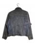 SNACK NGL (スナック エヌジーエル) GOAT LEATHER SUEDE SMOOTH REVERSE JACKET/ゴートレザースエードスムースリバースジャケット ネイビー サイズ:L：20000円