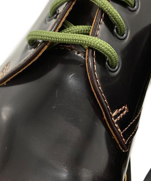 Dr.Martens（ドクターマーチン）Dr.Martens (ドクターマーチン) THE CLASH (ザクラッシュ) 1461 'Cherry Red'/3ホールシューズ チェリーブラウン サイズ:UK7の古着・服飾アイテム