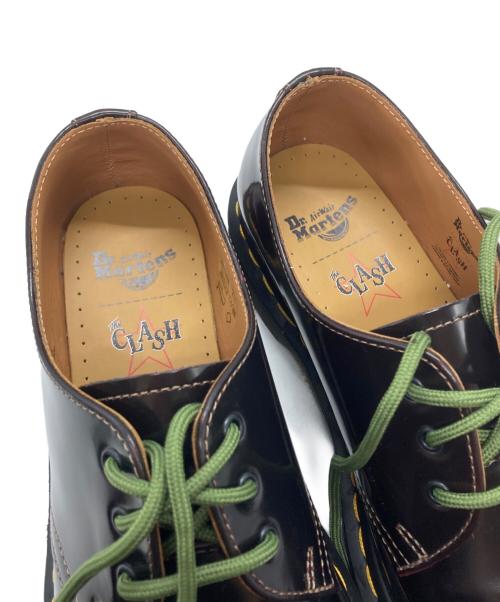 Dr.Martens（ドクターマーチン）Dr.Martens (ドクターマーチン) THE CLASH (ザクラッシュ) 1461 'Cherry Red'/3ホールシューズ チェリーブラウン サイズ:UK7の古着・服飾アイテム