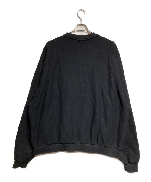 VAQUERA（ヴァケラ）VAQUERA (ヴァケラ) OVERSIZED SWEAT SHIRT KNIT/オーバーサイズ スウェットシャツ ニット ブラック サイズ:XSの古着・服飾アイテム