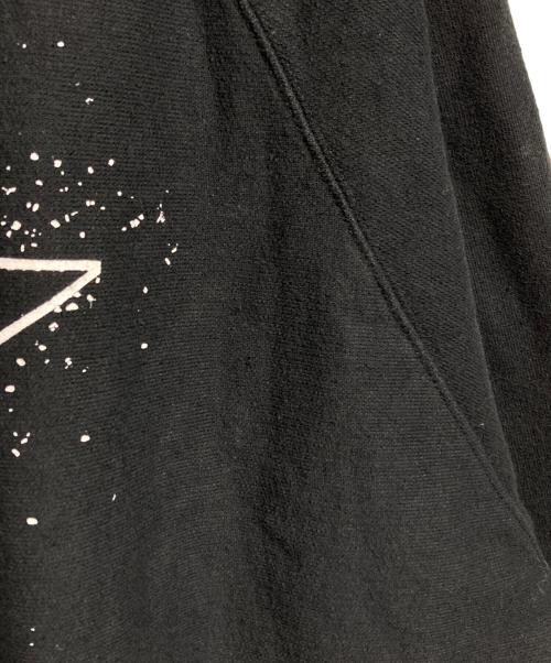 VAQUERA（ヴァケラ）VAQUERA (ヴァケラ) OVERSIZED SWEAT SHIRT KNIT/オーバーサイズ スウェットシャツ ニット ブラック サイズ:XSの古着・服飾アイテム