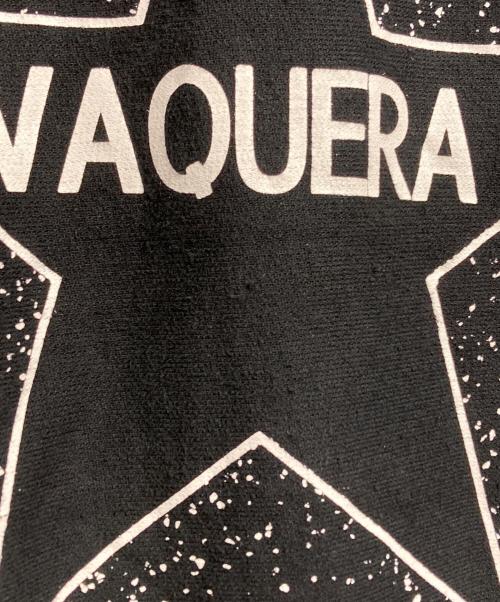 VAQUERA（ヴァケラ）VAQUERA (ヴァケラ) OVERSIZED SWEAT SHIRT KNIT/オーバーサイズ スウェットシャツ ニット ブラック サイズ:XSの古着・服飾アイテム