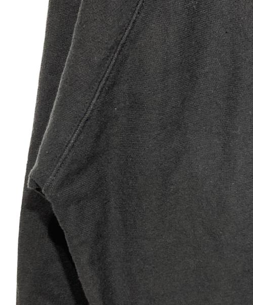 VAQUERA（ヴァケラ）VAQUERA (ヴァケラ) OVERSIZED SWEAT SHIRT KNIT/オーバーサイズ スウェットシャツ ニット ブラック サイズ:XSの古着・服飾アイテム