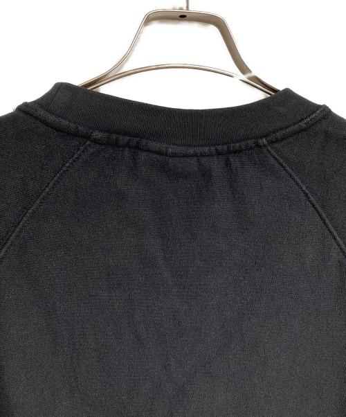 VAQUERA（ヴァケラ）VAQUERA (ヴァケラ) OVERSIZED SWEAT SHIRT KNIT/オーバーサイズ スウェットシャツ ニット ブラック サイズ:XSの古着・服飾アイテム