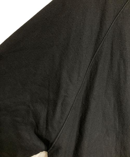 VAQUERA（ヴァケラ）VAQUERA (ヴァケラ) OVERSIZED SWEAT SHIRT KNIT/オーバーサイズ スウェットシャツ ニット ブラック サイズ:XSの古着・服飾アイテム