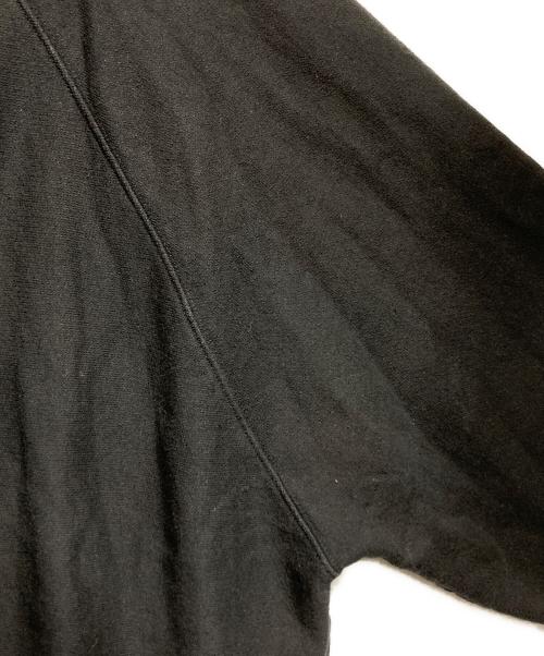VAQUERA（ヴァケラ）VAQUERA (ヴァケラ) OVERSIZED SWEAT SHIRT KNIT/オーバーサイズ スウェットシャツ ニット ブラック サイズ:XSの古着・服飾アイテム