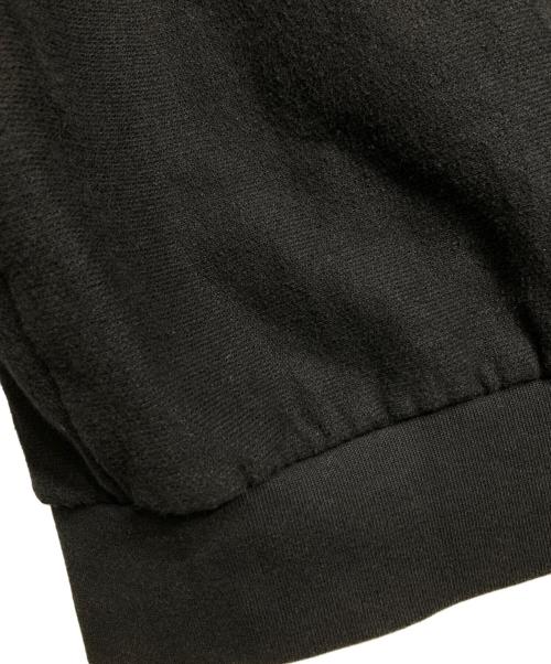 VAQUERA（ヴァケラ）VAQUERA (ヴァケラ) OVERSIZED SWEAT SHIRT KNIT/オーバーサイズ スウェットシャツ ニット ブラック サイズ:XSの古着・服飾アイテム