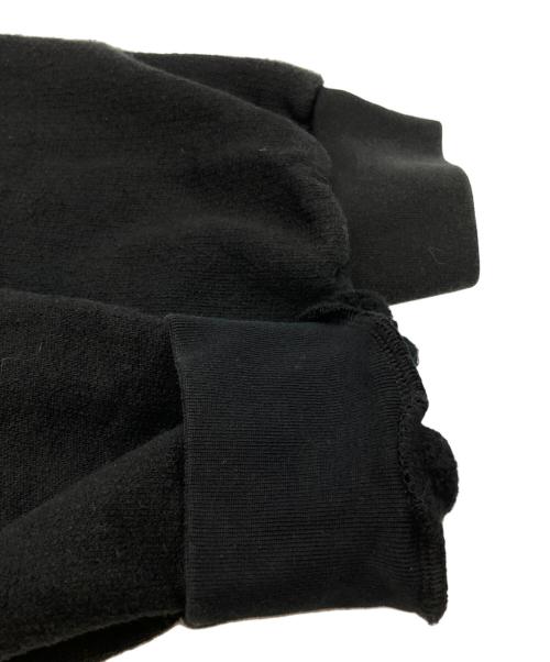 VAQUERA（ヴァケラ）VAQUERA (ヴァケラ) OVERSIZED SWEAT SHIRT KNIT/オーバーサイズ スウェットシャツ ニット ブラック サイズ:XSの古着・服飾アイテム