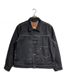 LEVI'S PReMIUM（リーバイス プレミアム）の古着「TYPE I TRUCKER JACKET/トラッカ―ジャケット」｜ブラック
